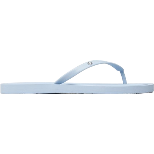 Tory Burch Kira Padded Flip-Flop - Aria Blue/Silver - 6.5