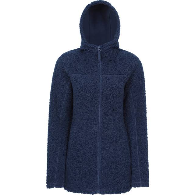 (16 UK, Navy) Mountain Warehouse Womens/Ladies Melrose Longline Fleece Jacket