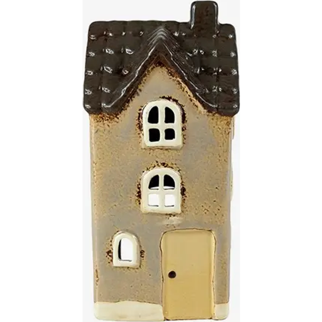 Ljuslykta Hus Beige Det Gamle Apotek