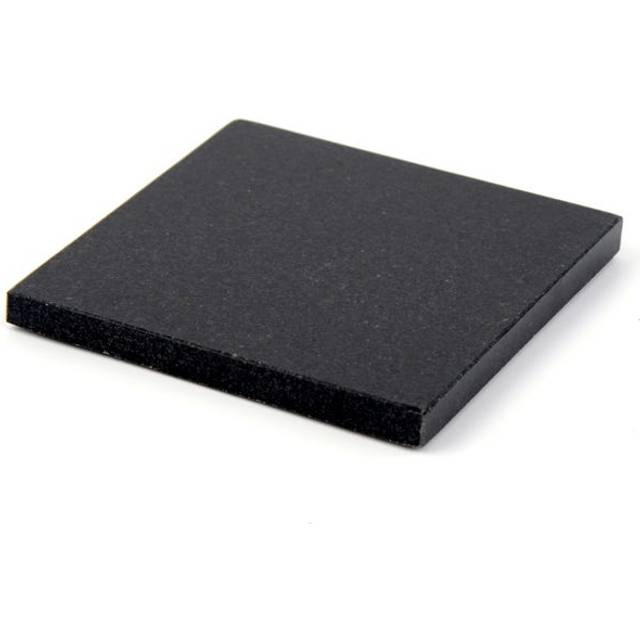 Set of 4 Black Granite Coasters