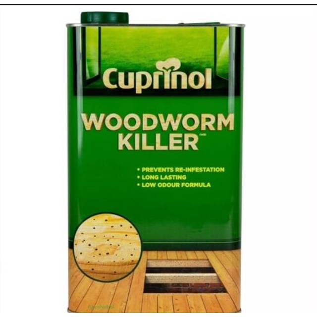 Cuprinol Woodworm Killer 1L, Preservers, Shed Preserver, Garden Furniture Preserver, Cladding Coatings, Summer House Preserver,