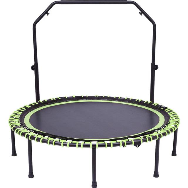 Round Backyard Trampoline - Green (124cm H X 122cm W X 122cm D)