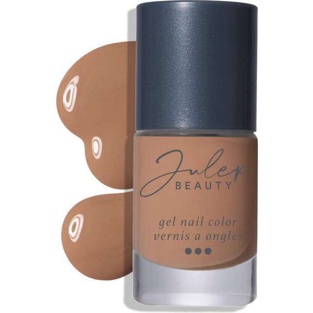 Julep QuickDry Gel Nail Polish Long Lasting Air Dry Formula No UVLED Lamp Needed Vegan ChipResistant  Lovely Latte Brown