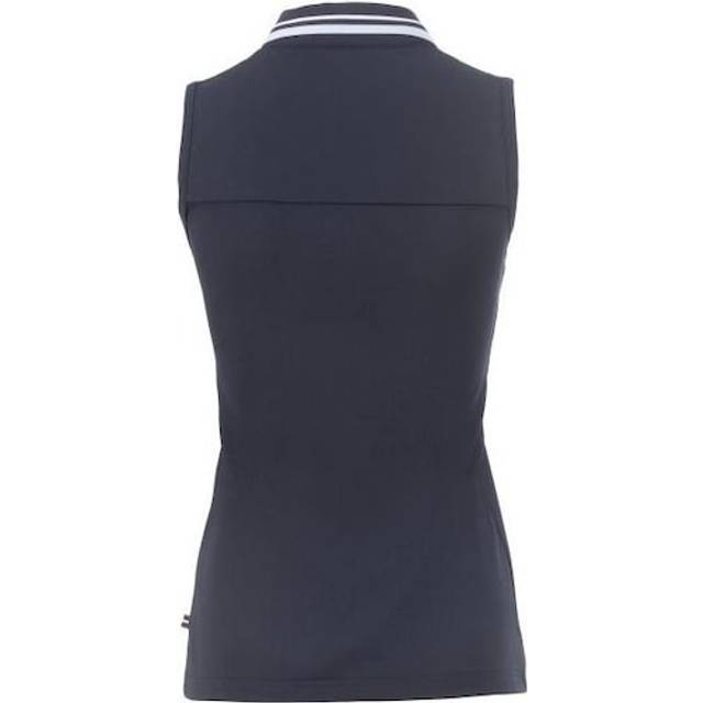 Women's sleeveless riding polo Cavallo Cavalnessa - Rouge