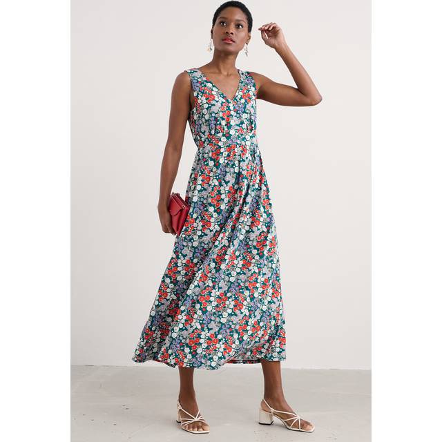 Polmanter Jersey Dress - Wild Hollyhock Dark Drift