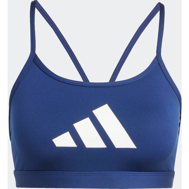 Sports bra adidas Aeroreact Graphic - Bleu