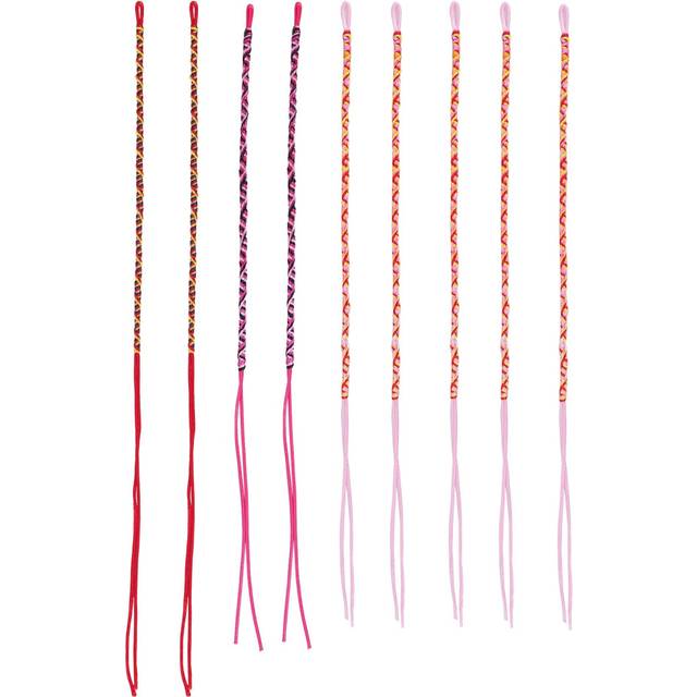 9Pcs Bracelets Brazilian Wire Braid Handmade Ethnic Multicolored # 4