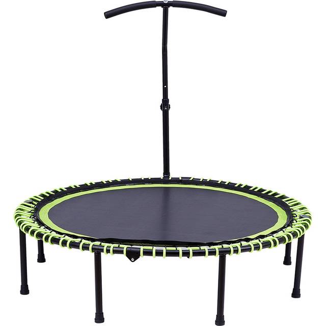 Round Backyard Trampoline - Green (124cm H X 122cm W X 122cm D)