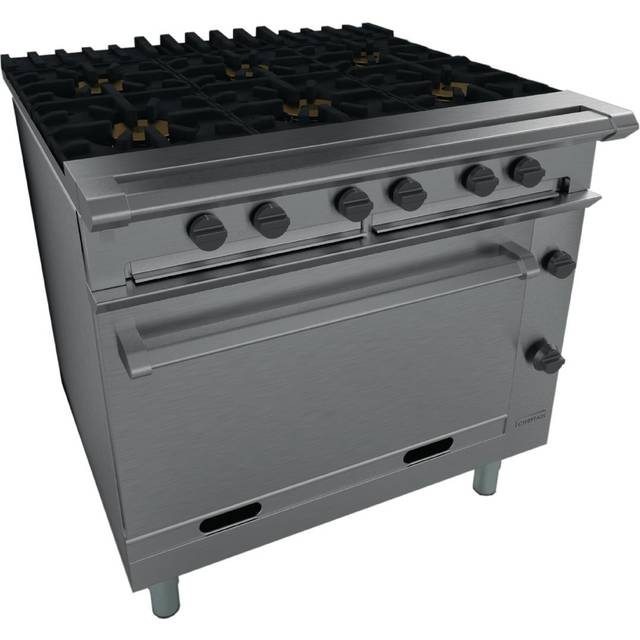 Falcon Chieftain 6 Burner Propane Gas Oven Range G1066X