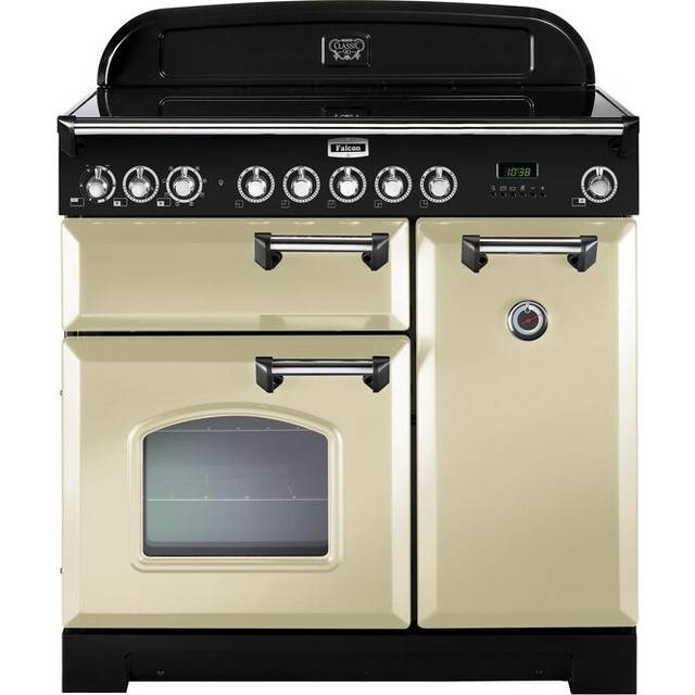 Falcon Classic Deluxe 90 induktion - Cream/krom
