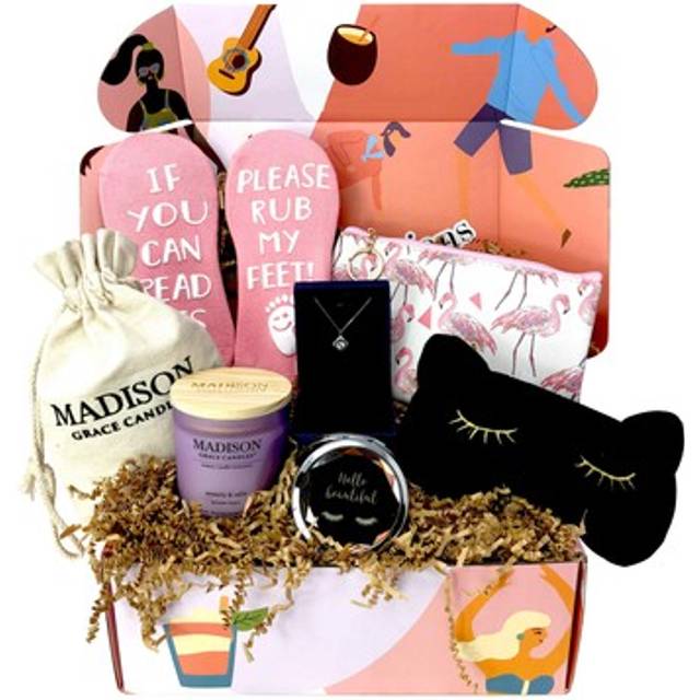 SILLY OBSESSIONS Gift Basket for Women  Moms  Wife. Get Well Soon Gift