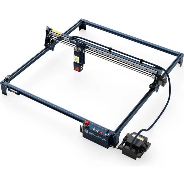 SCULPFUN S30 Ultra 11W Lasergravurschneider, automatische Luftunterstützung, 0,08 x 0,08 mm, 600 x 600 mm – EU-Stecker