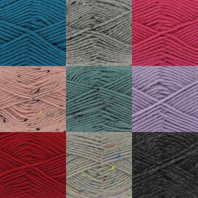 King Cole Merino Blend DK - White (001)