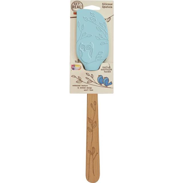 Talisman Designs Silicone Spatula & Laser Etched Beechwood Handle | Wo