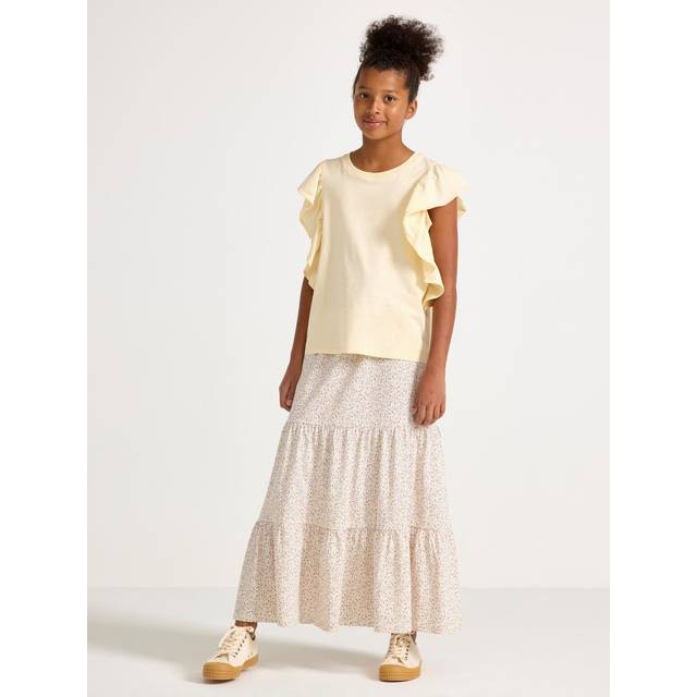 LINDEX Skirt Maxi Jersey |Beige |134