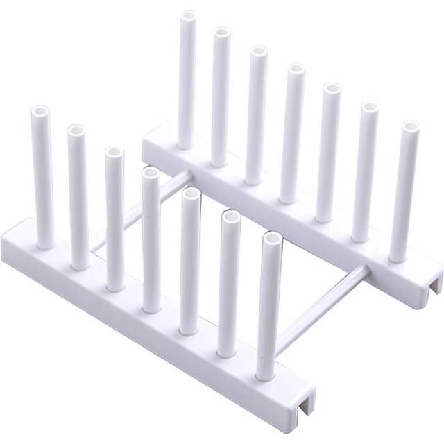 1Pc Removable Dish Plate Drying Rack Draining Board Stand Holder for Kitchen Supplies(White) white