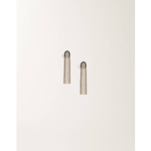 Fabiana Filippi Diamond Wire Earrings - Woman Jewelry Only One Color It U