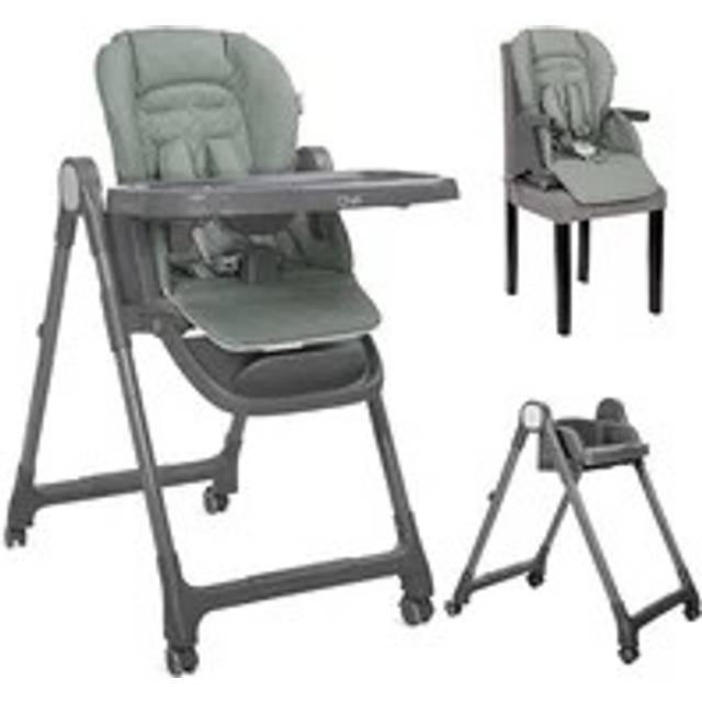 Lorelli Chef 3in1 Highchair - Green Leather