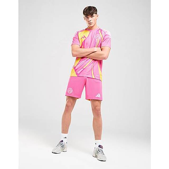 adidas Scotland 2025 Away Shorts - Pink - Mens - L