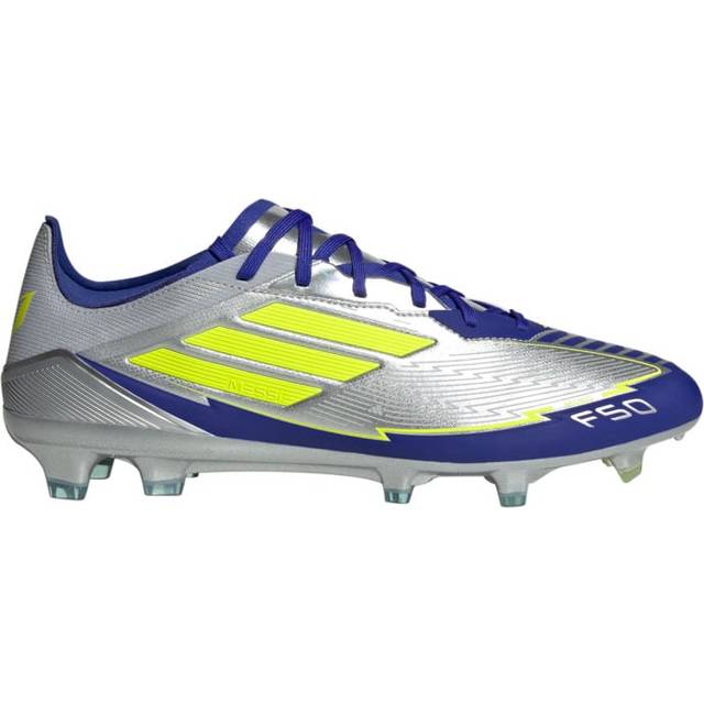 adidas F50 Messi Pro Fg La Vida Rapida - Silver/gul/lucid Blue - Gräs (Fg) - ['Silver'] (39⅓)