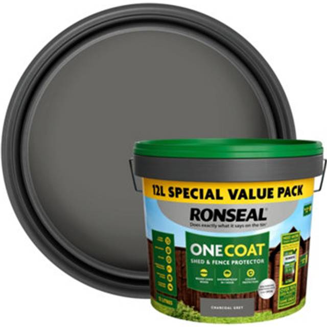 Ronseal - One Coat Fencelife 12L - Charcoal