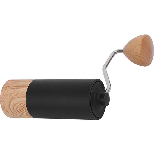 Manual Coffee Grinder Stainless Steel Burr Mill Hand Grinding Machine with Adjustable SettingLight