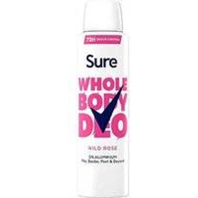 Sure Women Wild Rose 72hr Whole Body Deodorant Spray 150ml