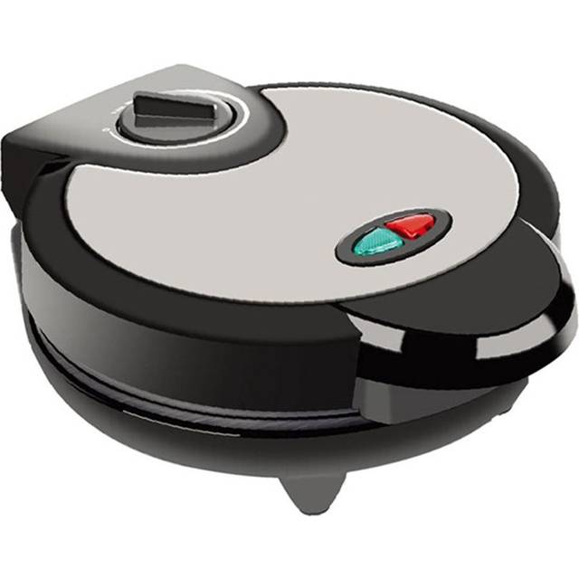 1000W Waffle Maker 5 Heart-Shaped Waffles Electric Waffler Griddle Iron 13.34 * 29.85 * 22.86cm black