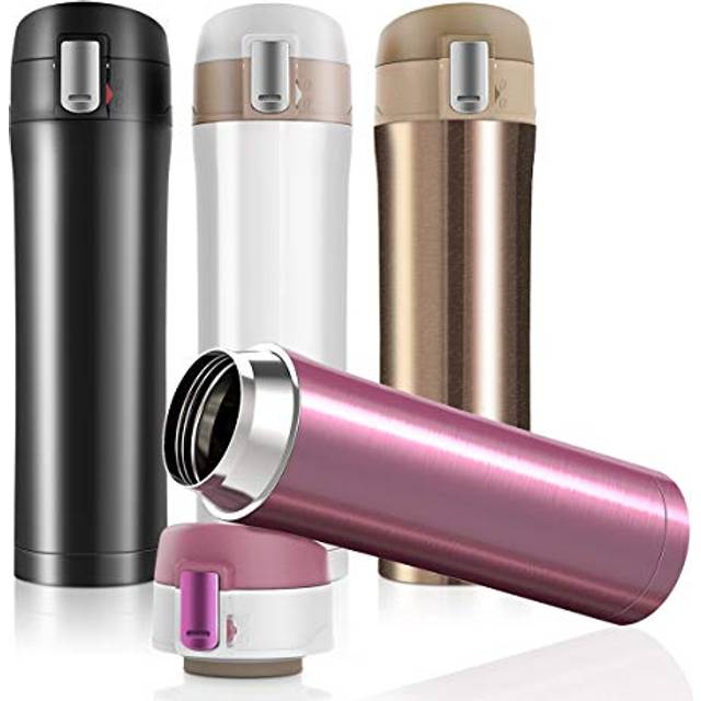 Double Walled Vacuum Cup Flask Thermo,Stainless Steel Insulated Water Bottle | Flask for Hot and Cold Drinks Cup Travel Coffee Mug, Sports Water