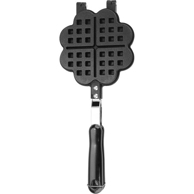 Heart Shape Household Kitchen Gas NOn Stick Waffle Maker Pan Mould Mold Press Plate Baking Tool L