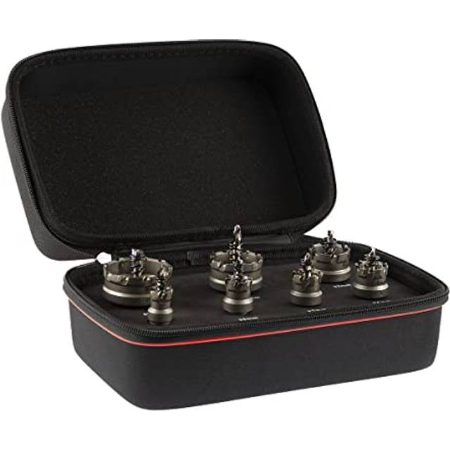 Starrett KSM07001 7 Piece TCT Stainless Steel Hole Saw Set