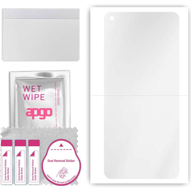 apgo Hydrogel Ultra-Clear Screen Protector for OnePlus 8T+ 5G, Hydrogel Film, Flexible, Soft TPU with positioning layer easy installation