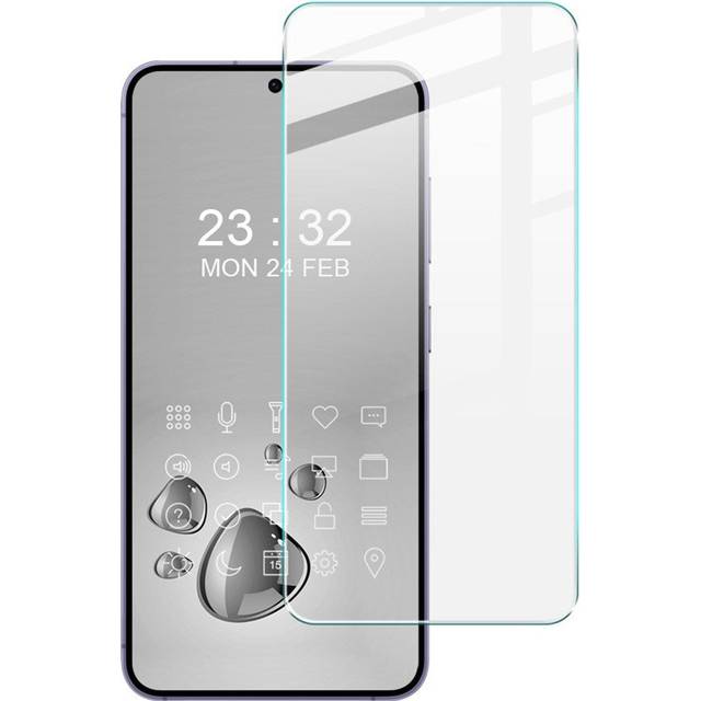 Samsung Galaxy S25 Edge Härdat Glas Skärmskydd - Case Friendly - Genomskinlig