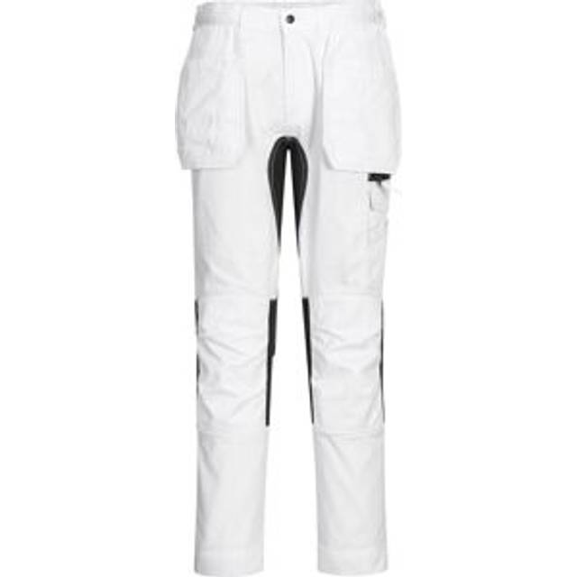 (34R, White) Portwest Mens WX2 Cargo Trousers