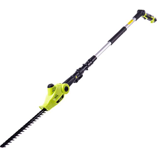 Garden Gear Telescopic or Extendable Hedge Trimmers:Garden Gear 12V Telescopic Hedge Trimmer without Battery - Red