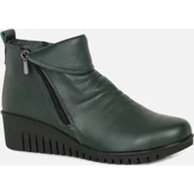 Lotus Cordelia Womens Ankle Boots Colour: Green, Size: 8 / 41