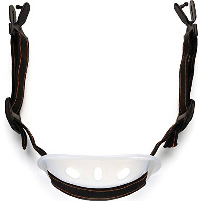 Pyramex HPCSTRAP Universal Hard Hat Chin Strap with Black Elastic Strap and Chin Cup, Black