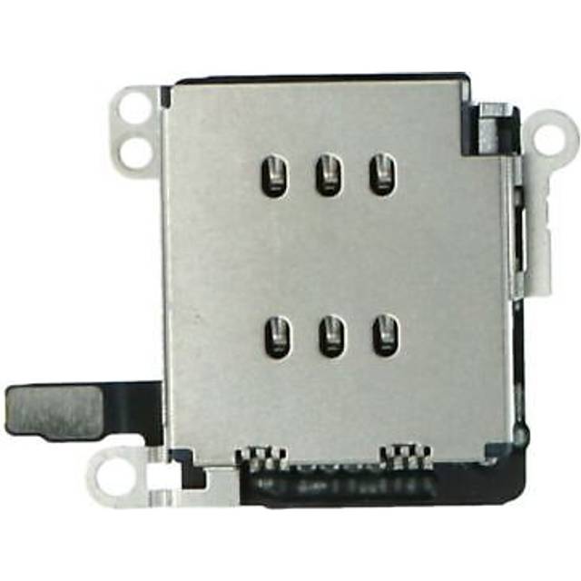 Original apple iphone xr single sim card reader holder slot flex cable