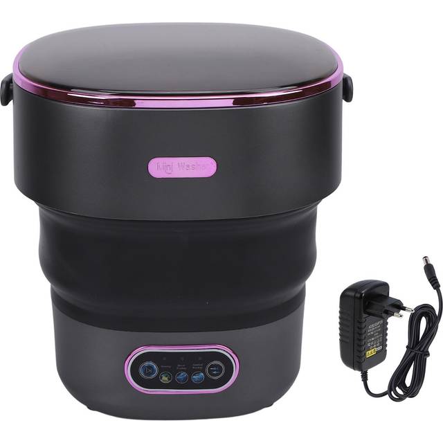 13L Foldable Clothing Washer with Drain Hose Full Automatic Mini Laundry Machine for Apartment