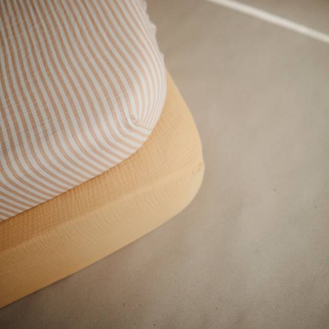 Extra Soft Cotton Small Crib Sheet (Fall Yellow)