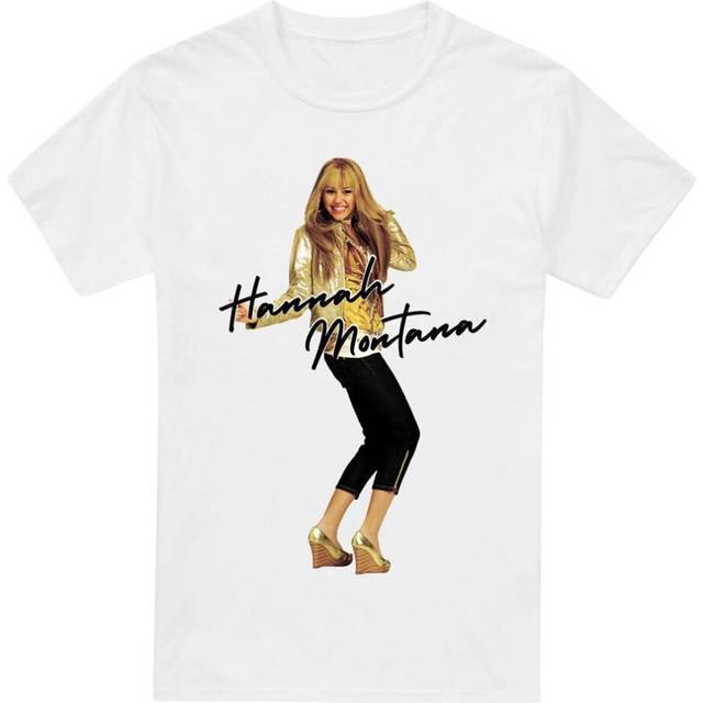 (3XL, White) Hannah Montana Mens Hannah Montana Pose T-Shirt