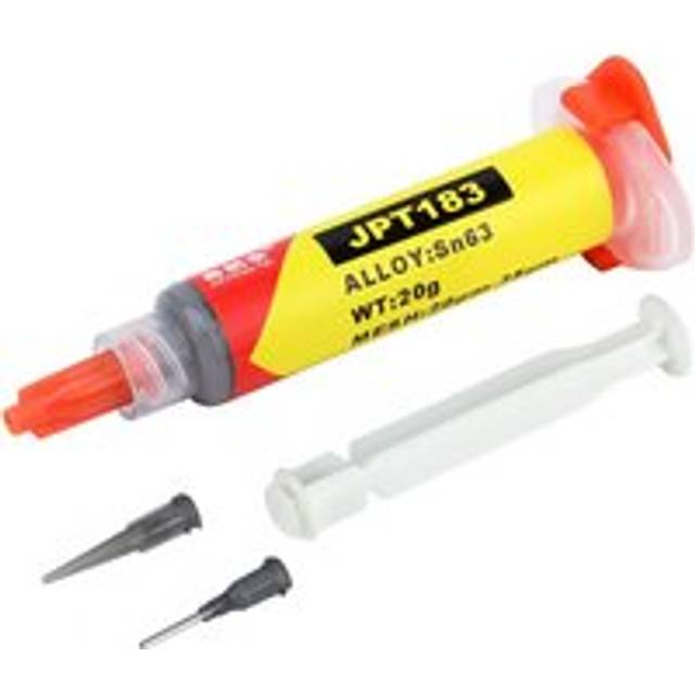 Coocheer - Electronic Solder Paste Syringe Sn42 Bi58 Solder Melting Point 183, Medium Temperature, No-Clean Solder Paste, Suitable for Soldering bga