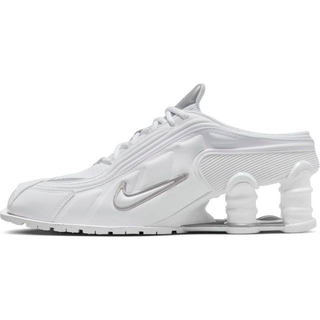 (WMNS) Nike x Martine Rose Shox Mule MR4 'White Metallic Silver' DQ2401-100 - 10.5