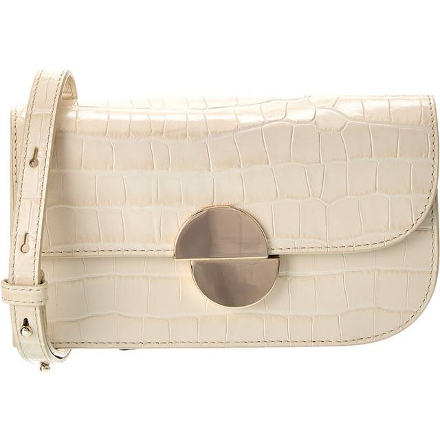 Jason Wu Croc-Embossed Leather Clutch