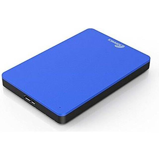 Sonnics 1TB Blue External Portable Hard drive USB 3.0 super fast transfer speed for use with Windows PC, Apple Mac, XBOX ONE & PS4