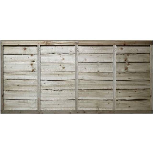 Premier Garden Supplies - Premier 6ft x 3ft Premier Larch Lap Garden Fence Panel