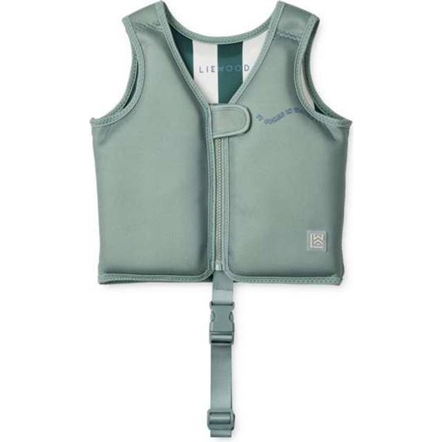 LIEWOOD Dove Simväst, It Comes In Waves/Peppermint, 11-15 kg