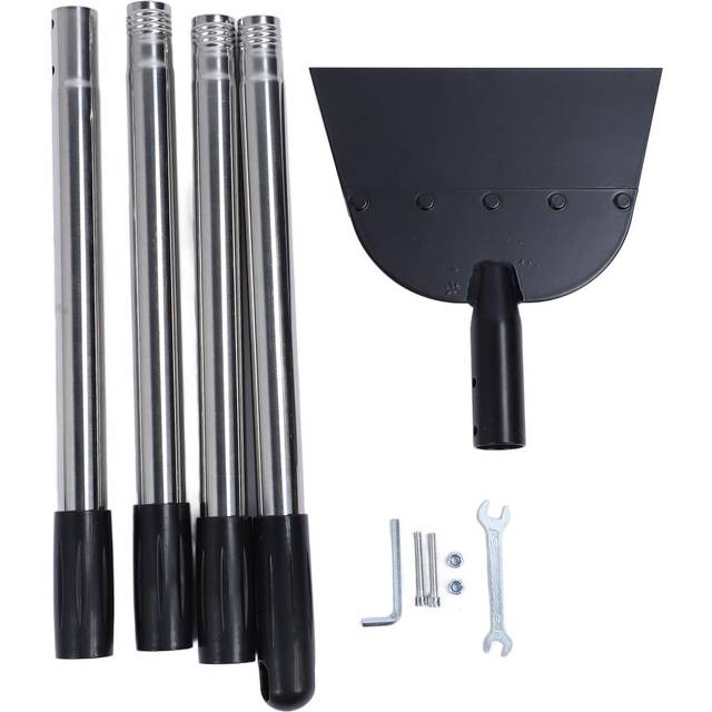Snow Shovel Ice Scraper Long Handle Flat Shovel Snow Ice Chopper Ice Removal Tool for Walkway