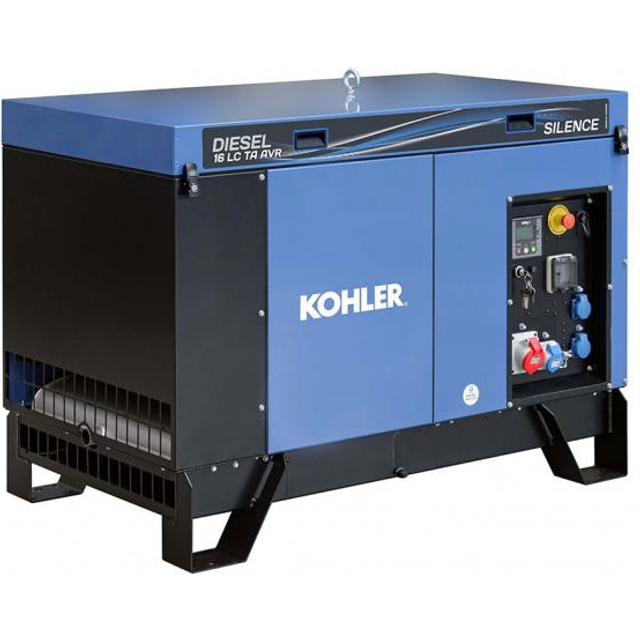 SDMO Stromerzeuger DIESEL 16 LC TA SILENCE AVR C5, 12,5 kW / 15,6 kVA, 400/230V