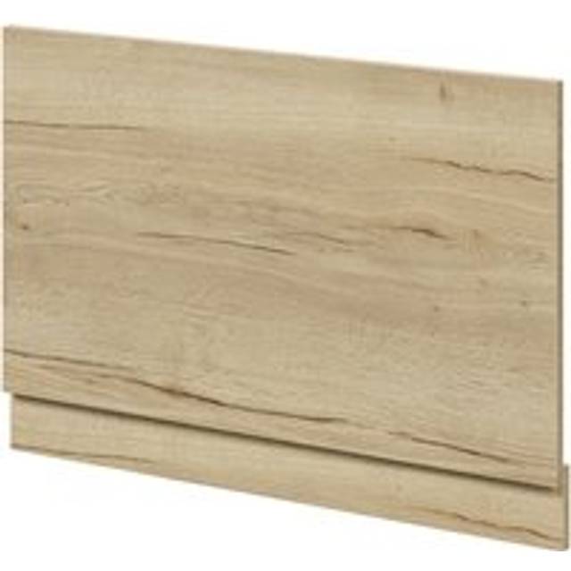 Wholesale Domestic MDF End Bath Panel with Plinth | Autumn Oak | 800mm